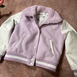 Forever 21 Womens Lilac and White Jacket